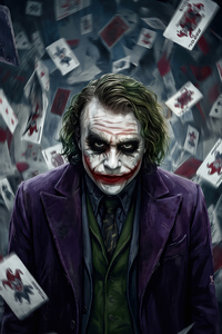 Joker The Smile That Started Everything (1280x2120) Resolution Wallpaper