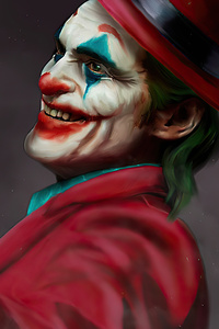 Joker With Cap 4k