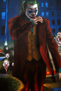 Jokers Mysterious Acrylics (720x1280) Resolution Wallpaper
