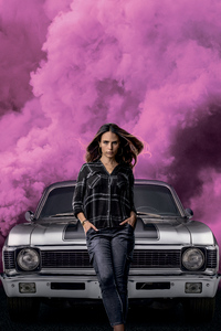 Jordana Brewster As Mia Toretto Fast 9 8k (720x1280) Resolution Wallpaper