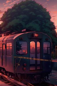 Journey Through The Train (1080x1920) Resolution Wallpaper