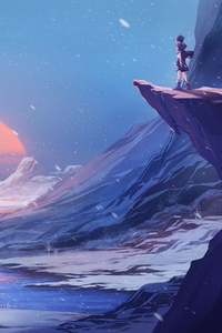 Journey To New Points 5k (240x320) Resolution Wallpaper