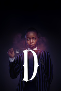 Joy Sunday As Bianca Barclay For Wednesday Season 2 (1080x2160) Resolution Wallpaper