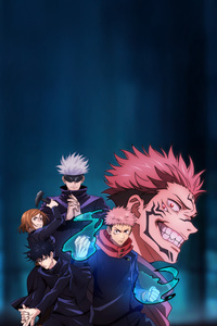 Jujutsu Kaisen Sengaku Soran 4k (480x854) Resolution Wallpaper