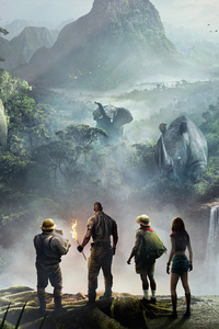 Jumanji Welcome To The Jungle (1440x2560) Resolution Wallpaper