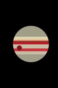 Jupiter Planet Oled (640x1136) Resolution Wallpaper