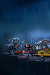 Jurassic Park Adventure (240x320) Resolution Wallpaper