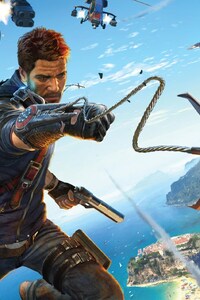 Just Cause 3 Game (480x854) Resolution Wallpaper