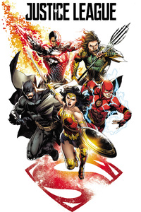 1280x2120 Justice League 2017 Comic Art