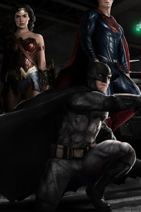 1440x2960 Justice League Fan Made Poster