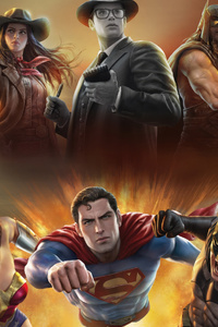 Justice League Warworld (640x1136) Resolution Wallpaper