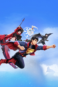 Justice League X RWBY Super Heroes And Huntsmen Part One (360x640) Resolution Wallpaper