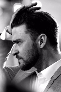 1080x1920 Justin Timberlake Monochorme