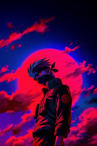 Kakashi The Silent Protector (1080x1920) Resolution Wallpaper