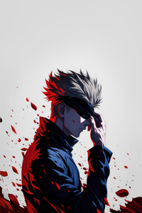 Kakashi Unbreakable Spirit (320x568) Resolution Wallpaper