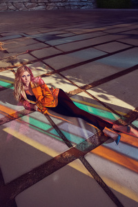 Katherine Mcnamara 2025 (320x568) Resolution Wallpaper