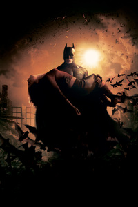 Katie Holmes Batman Begins Poster 4k