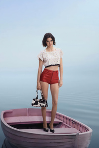 Kendall Jenner For Prada Days Of Summer Campaign 2025 (2160x3840) Resolution Wallpaper
