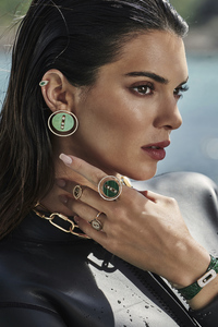 Kendall Jenner Messika Jewelry Campaign 2022 Face