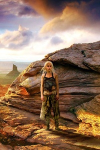 Khaleesi With Dragon Game Of Thrones