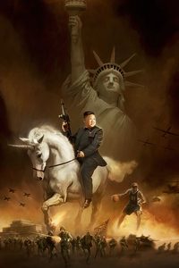Kim Jong (1125x2436) Resolution Wallpaper