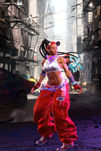 Kimberly Street Fighter 6 (640x1136) Resolution Wallpaper