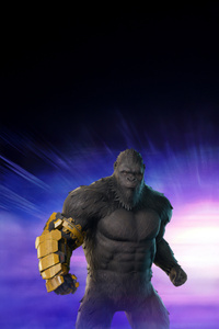 King Kong And Mechagodzilla Fortnite (480x854) Resolution Wallpaper