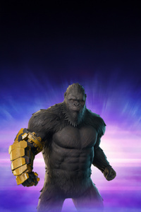 King Kong Fortnite (1080x2160) Resolution Wallpaper