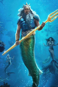 640x960 King Triton In The Little Mermaid