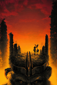 Kingdom Of The Planet Of The Apes Fan Made (2160x3840) Resolution Wallpaper