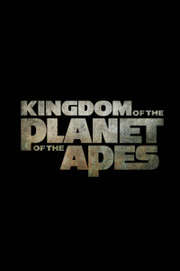 Kingdom Of The Planet Of The Apes Logo (320x568) Resolution Wallpaper