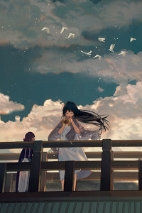 Kousaka Reina Oumae Kumiko Anime Girls 4k (640x1136) Resolution Wallpaper