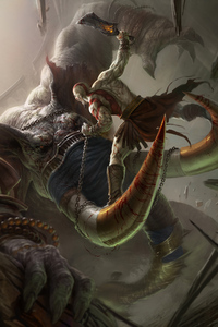 Kratos God Of War Ascension 5k