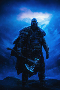Kratos Guardian (240x400) Resolution Wallpaper