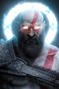 1125x2436 Kratos In God Of War Ragnarok