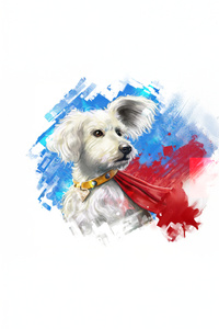 Krypto Fury In Superman Movie (750x1334) Resolution Wallpaper