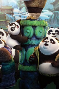Kung Fu Panda 3 Movie 2016 (640x1136) Resolution Wallpaper