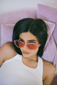 Kylie Jenner Quay Photoshoot (640x960) Resolution Wallpaper