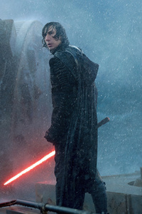 Kylo Ren In Star Wars The Rise Of Skywalker (1280x2120) Resolution Wallpaper