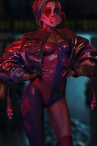 640x1136 Lady Gaga As Harley Quinn