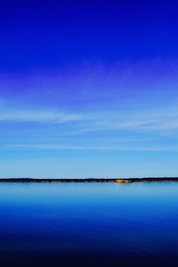 Lake Under Blue Sky