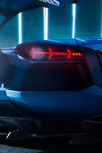 Lamborghini Aventador LB Performance Bodykit (320x480) Resolution Wallpaper
