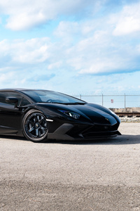 Lamborghini Aventador Sv Ben Anrkywheels (750x1334) Resolution Wallpaper
