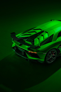 Lamborghini Aventador SVJ (1080x2280) Resolution Wallpaper