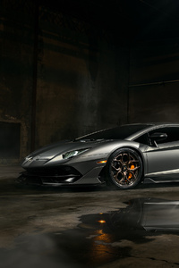 720x1280 Lamborghini Aventador SVJ Side Look