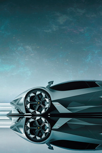 Lamborghini Centaurus Concept (480x854) Resolution Wallpaper