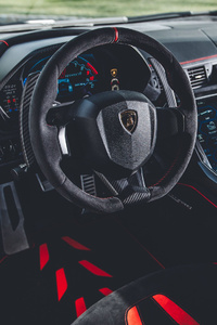 Lamborghini Centenario Coupe Interior (240x400) Resolution Wallpaper