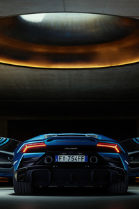Lamborghini Huracan Evo 2021 (640x1136) Resolution Wallpaper