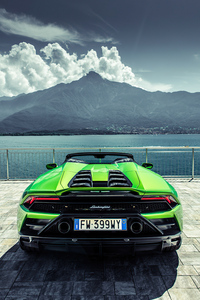 480x854 Lamborghini Huracan EVOSpyder