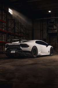 1080x2280 Lamborghini Huracan Performante Unleashed Power
